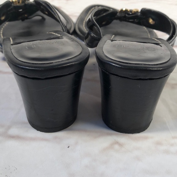 Stuart Weitzman sandals. Size 7.5. Black - Picture 4 of 8